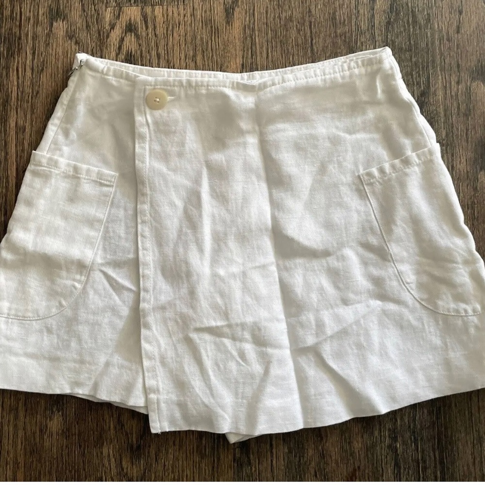 White ZARA shorts for girls